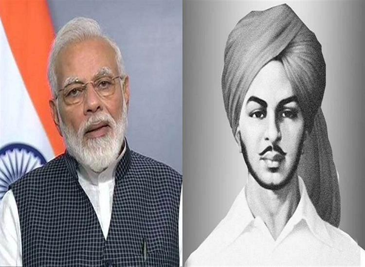 Himgiri Samachar:PM-pays-tribute-to-Shaheed-e-Azam-Bhagat-Singh